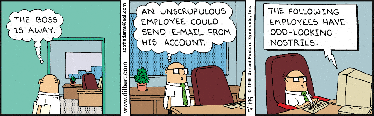 Dilbert Cartoon